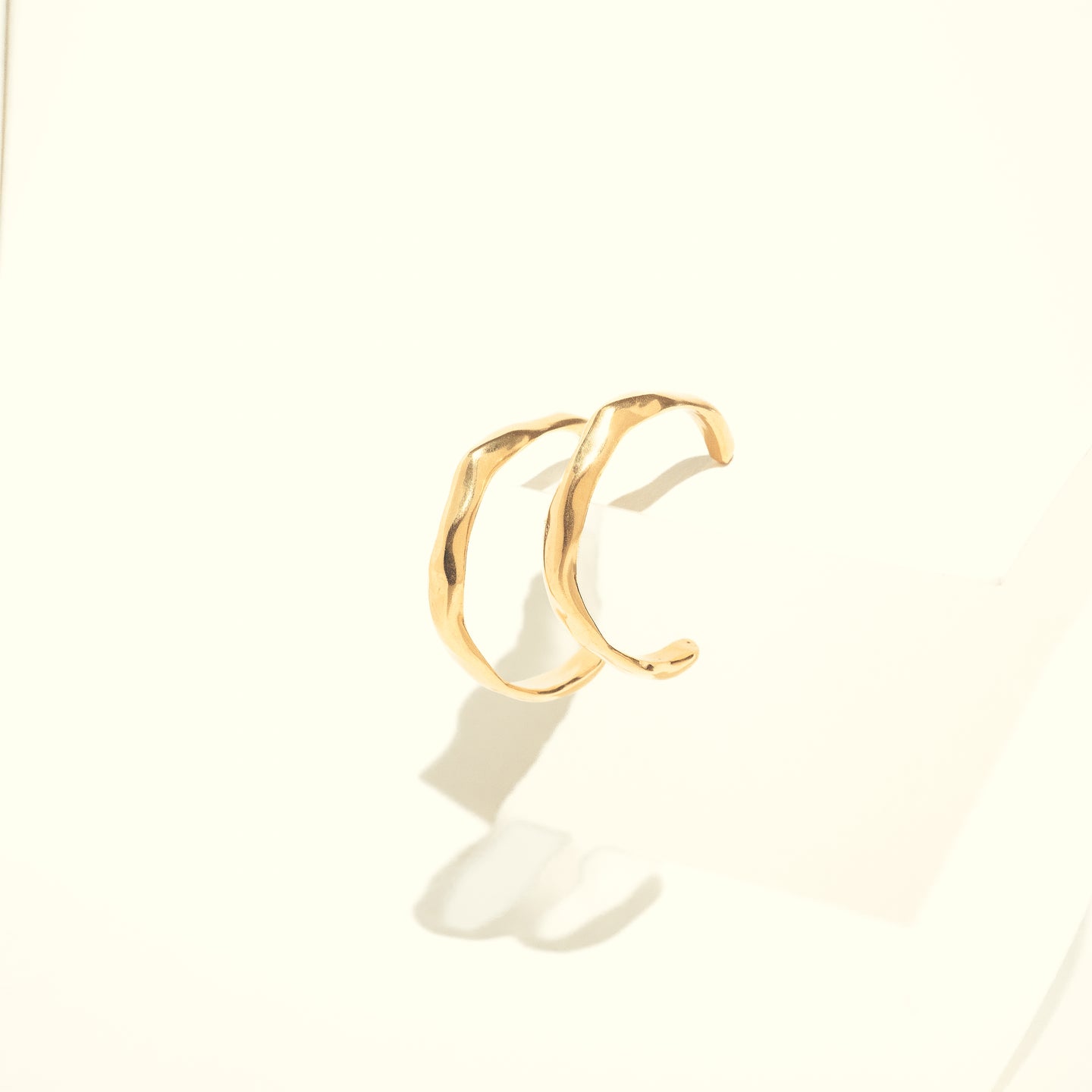 Organic Hoop Earrings