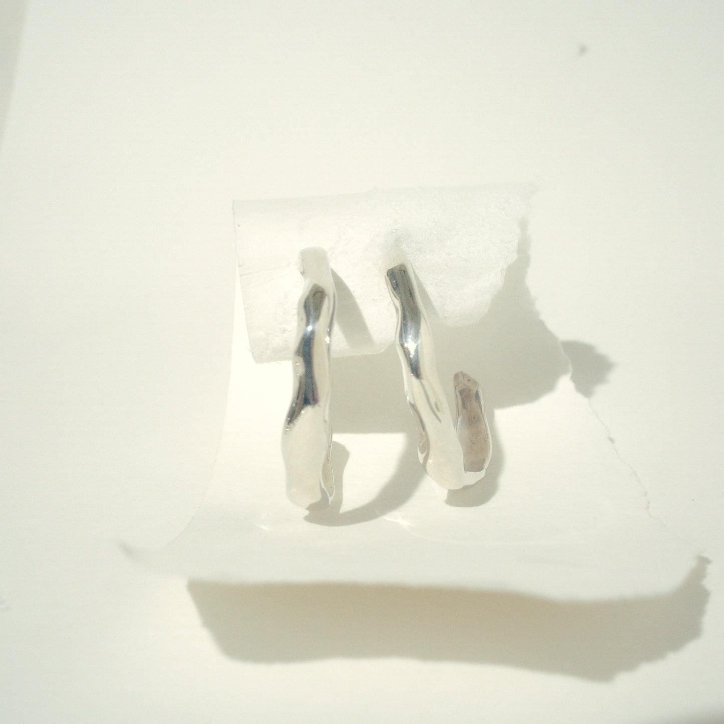 Organic Hoop Earrings