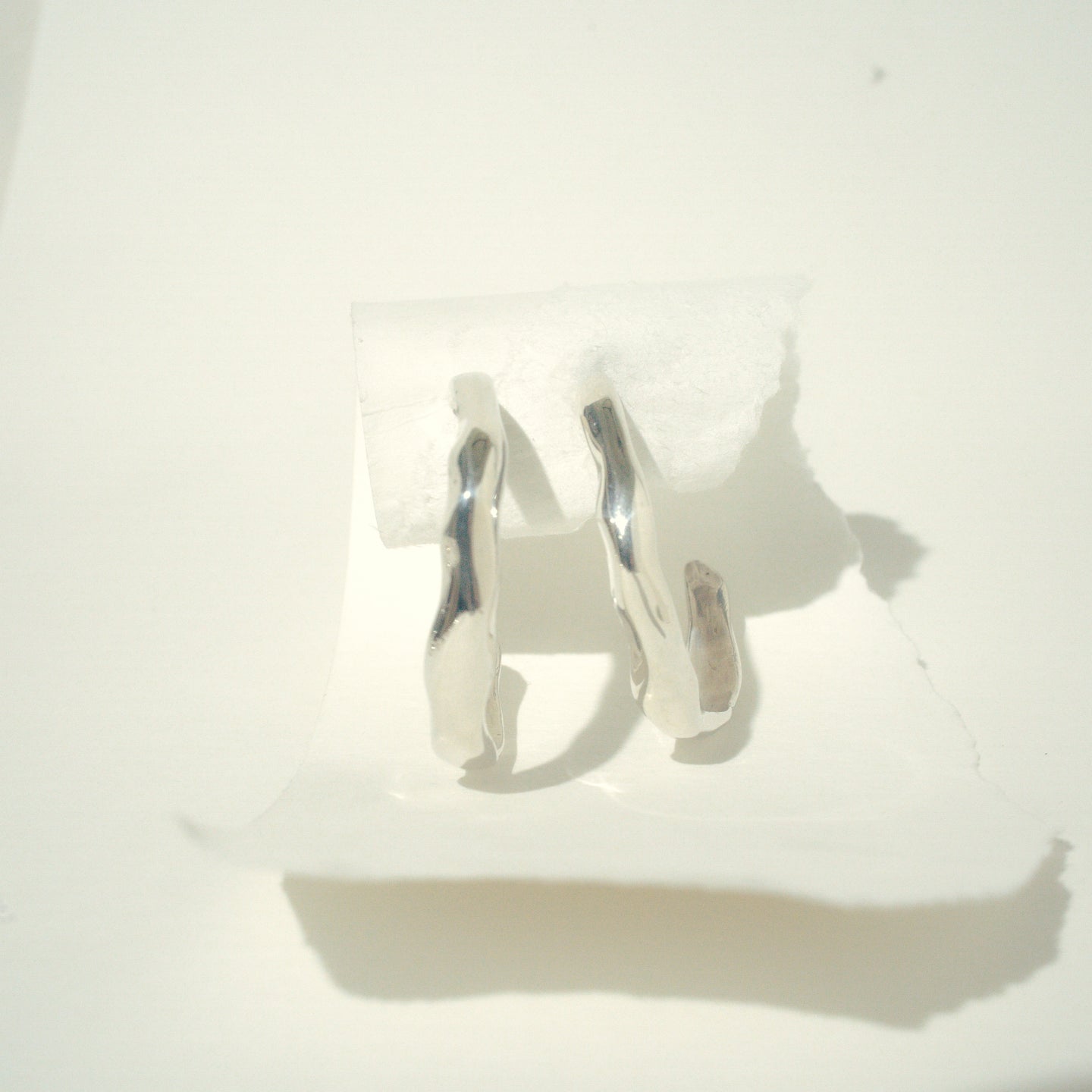 Organic Hoop Earrings