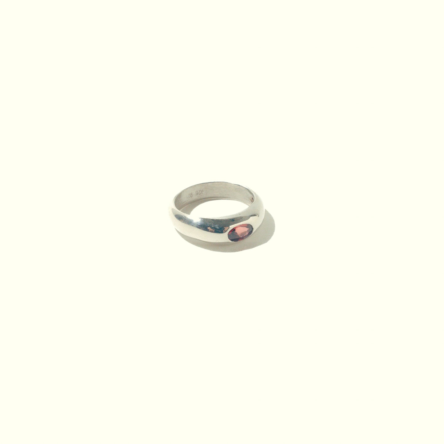 Oval Gem Ring